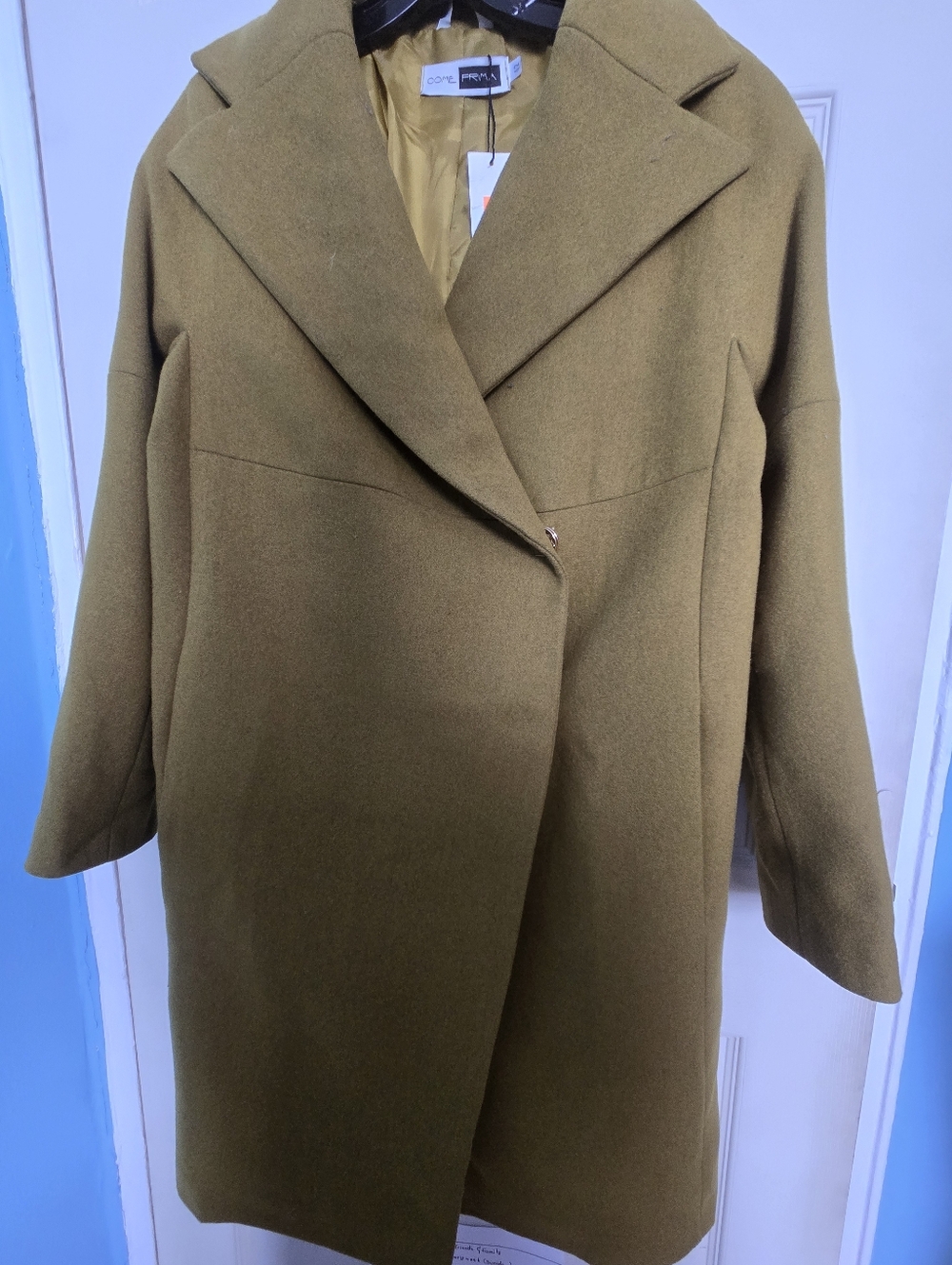Double Breasted Trench Coat for Women Size EU 42 NWT